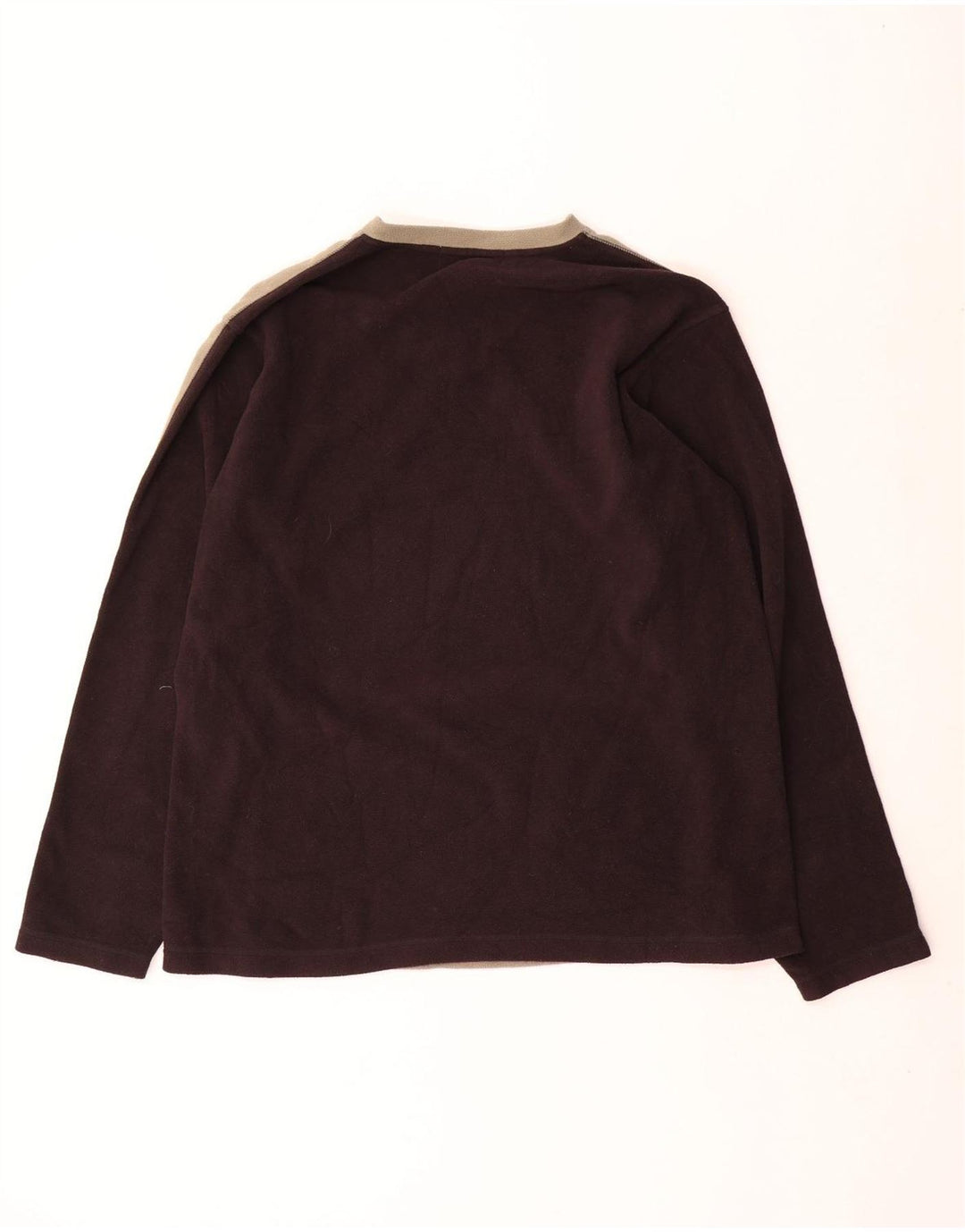 Maglia in pile da donna Fila UK 18 XL Poliestere color block grigio