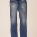 Wrangler Uomo Skanders Slim Jeans W32 L34 Cotone Blu