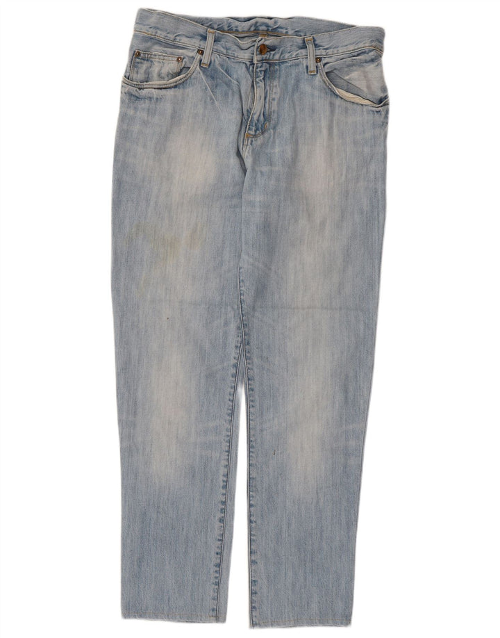 Jeans dritti da uomo Carhartt W34 L28 cotone blu