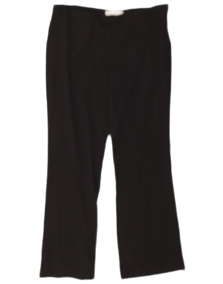 Pantaloni casual Bootcut da donna Zara 2XL W42 L31 Poliestere nero