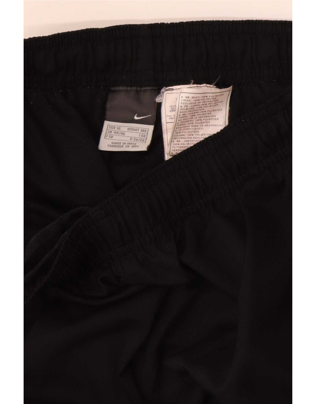 Pantaloni Nike Graphic Windbreaker da uomo UK 44/46 XL Poliestere nero