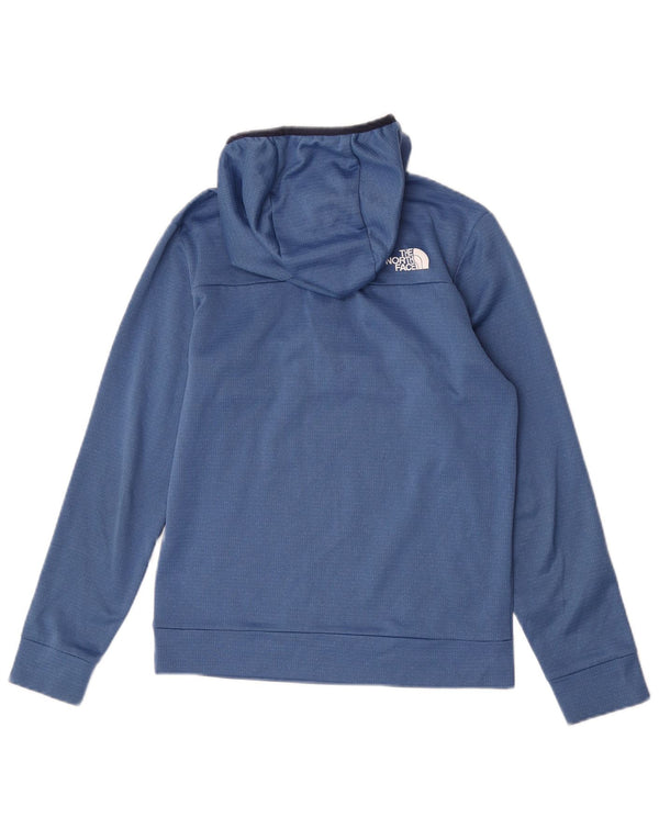 Felpa con cappuccio grafica da ragazzo The North Face 14-15 anni XL Blue Colourblock