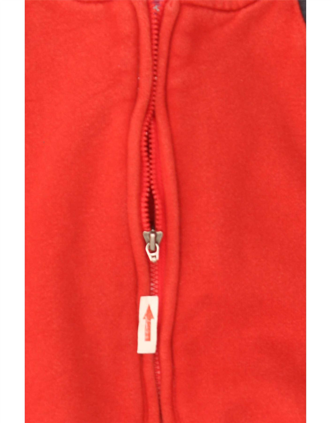 Felpa Fila da uomo con zip e collo, maglione XL, cotone rosso