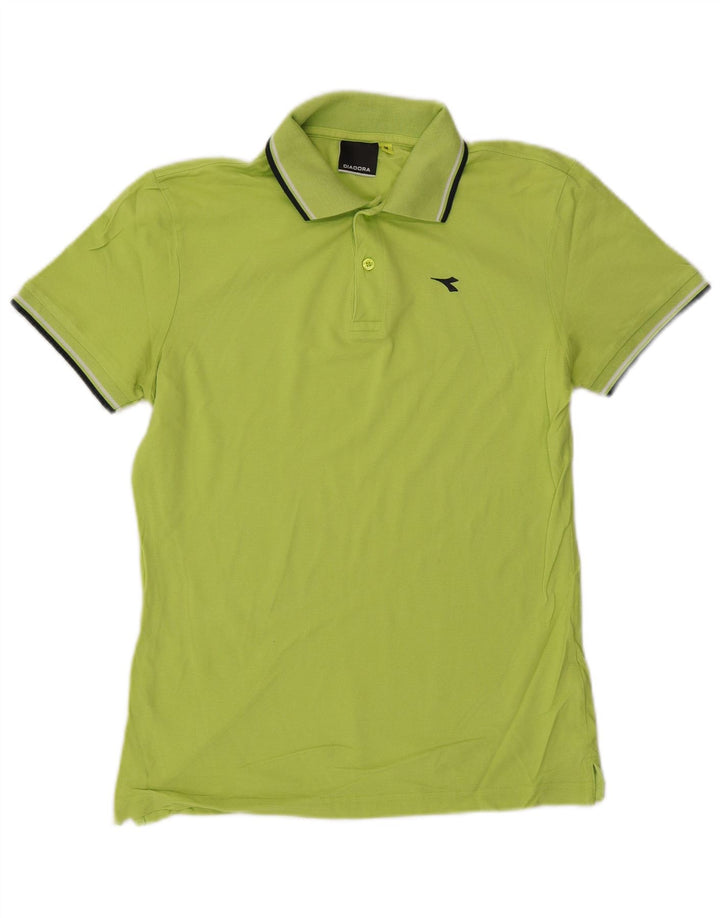 Polo Uomo DIADORA Cotone Verde Medio