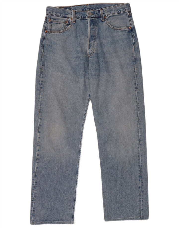LEVI'S Jeans dritti da uomo 501 W33 L29 cotone blu