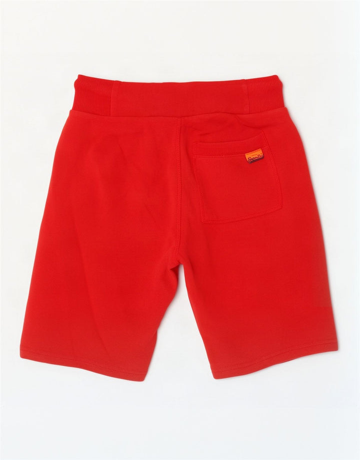 Pantaloncini sportivi grafici da uomo Superdry XS in cotone rosso