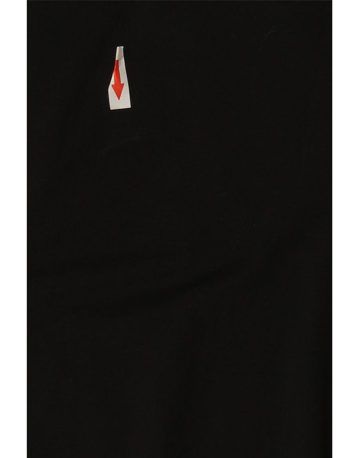 Pantaloni da tuta da donna ADIDAS Capri Joggers UK 14 Large Nero Poliestere