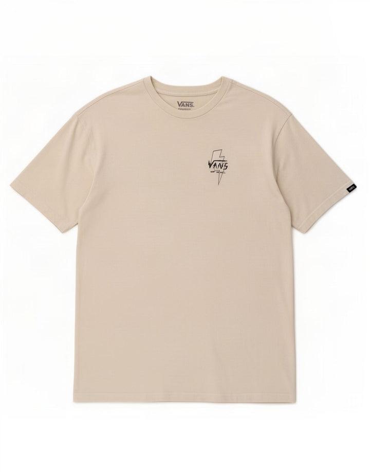 T-shirt grafica da uomo con vestibilità classica Vans, cotone bianco medio
