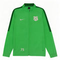 Giacca da ginnastica Nike Dri Fit Graphic da uomo, grande, color block verde