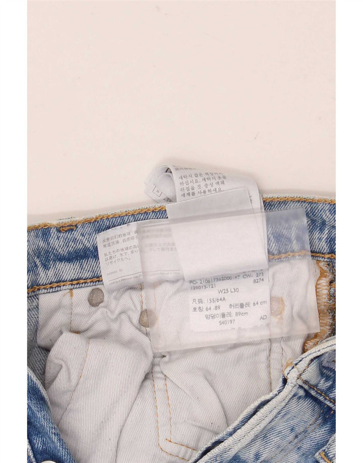 Jeans slim da donna Levi's W25 L30 cotone blu