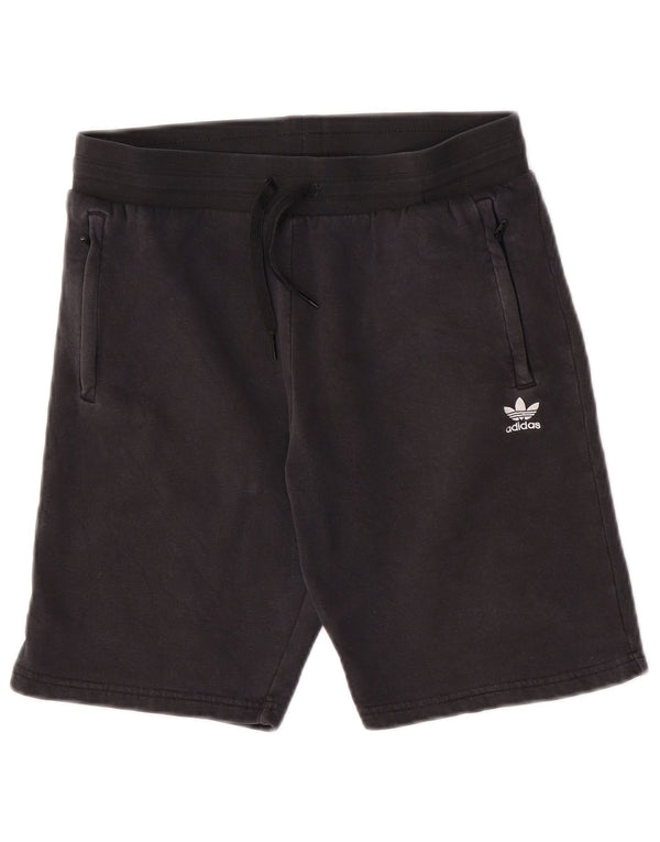 Pantaloncini sportivi Adidas da bambino 14-15 anni in cotone nero