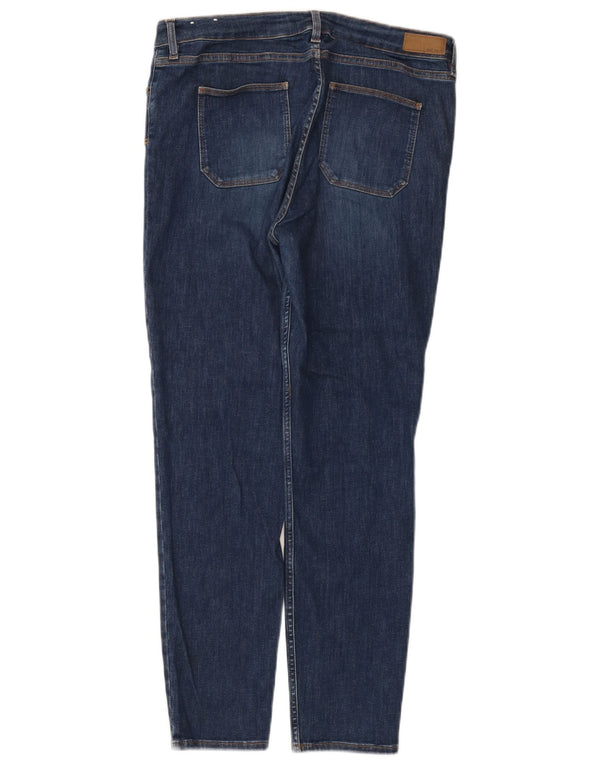 Jeans super skinny da uomo Fat Face UK 16 Large W36 L28 Cotone blu