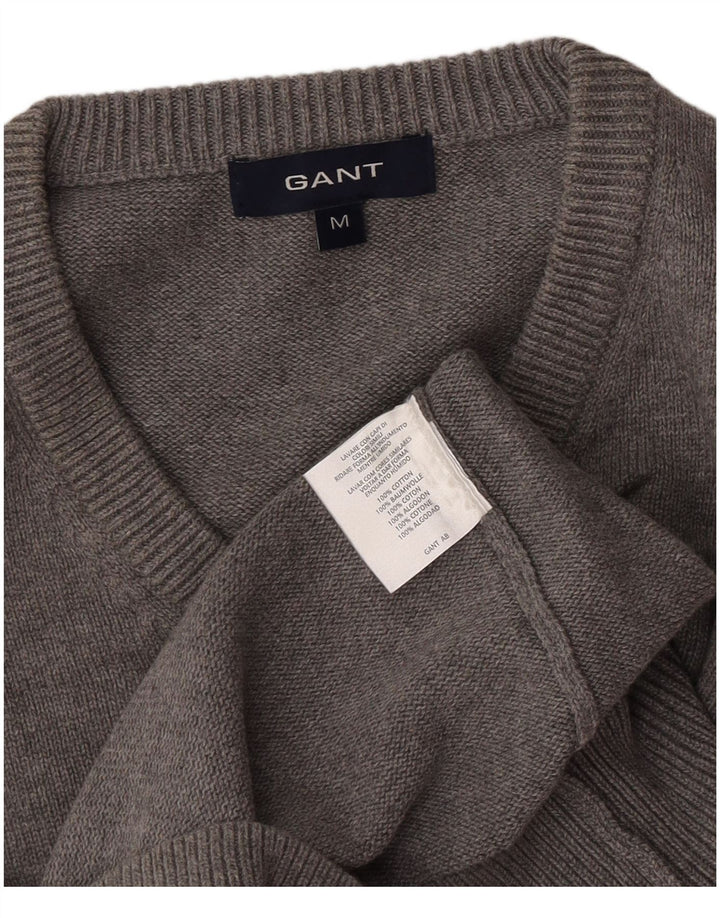 Canottiera da uomo Gant in cotone grigio medio