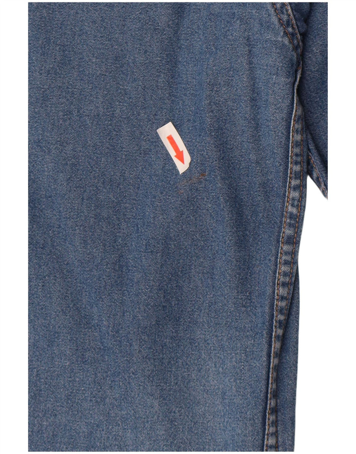 Camicia di jeans da uomo Tailor & Son taglia 41/42 grande blu