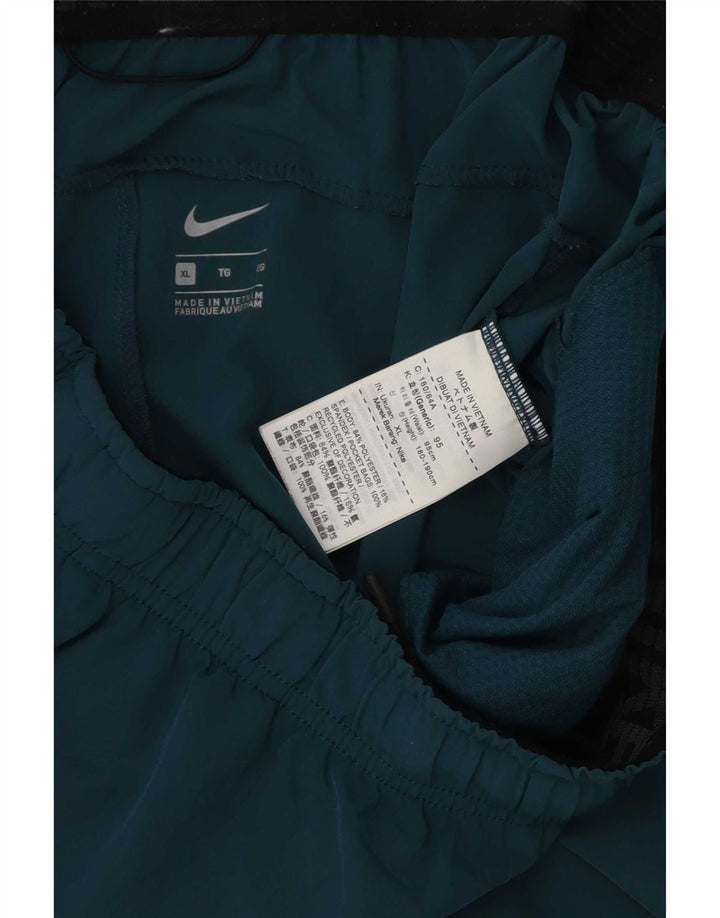 Pantaloncini sportivi Nike Dri Fit da uomo XL blu poliestere