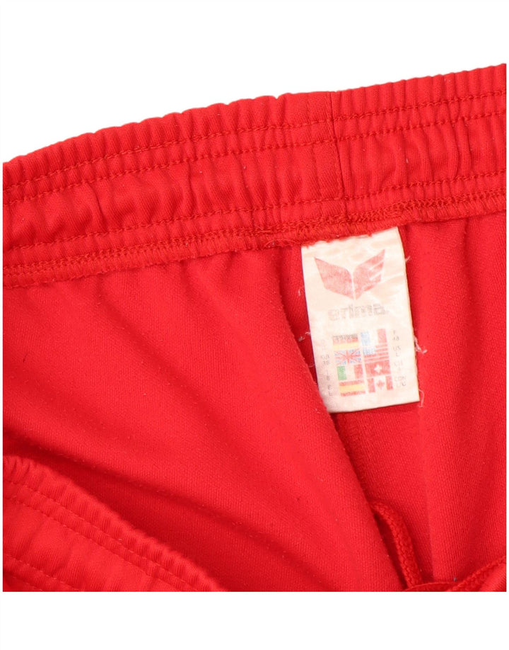 Pantaloncini sportivi Bermuda da uomo Erima XL rosso poliestere