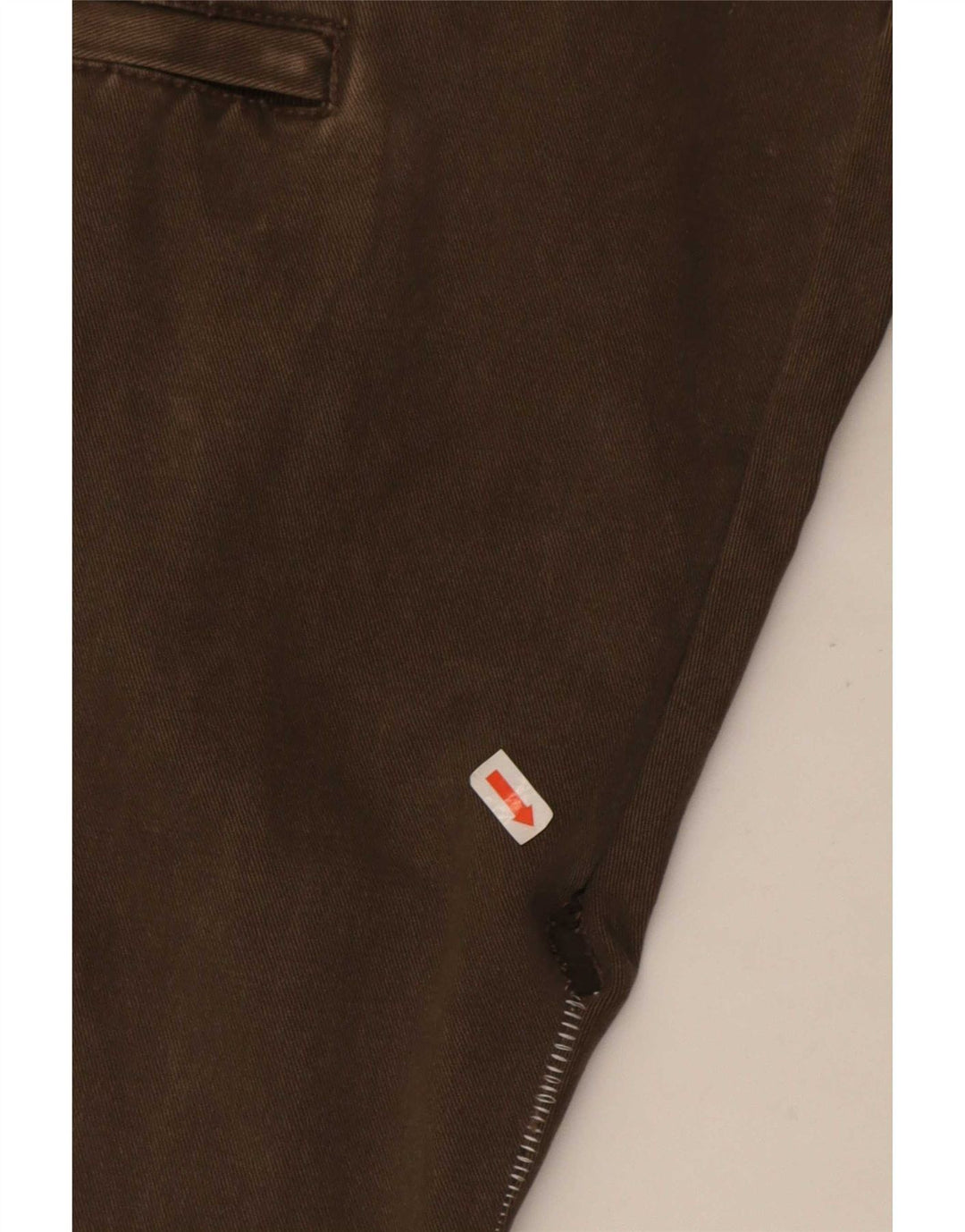 Pantaloni cargo dritti da uomo Bromfield IT 48 medio W30 L27 cotone marrone