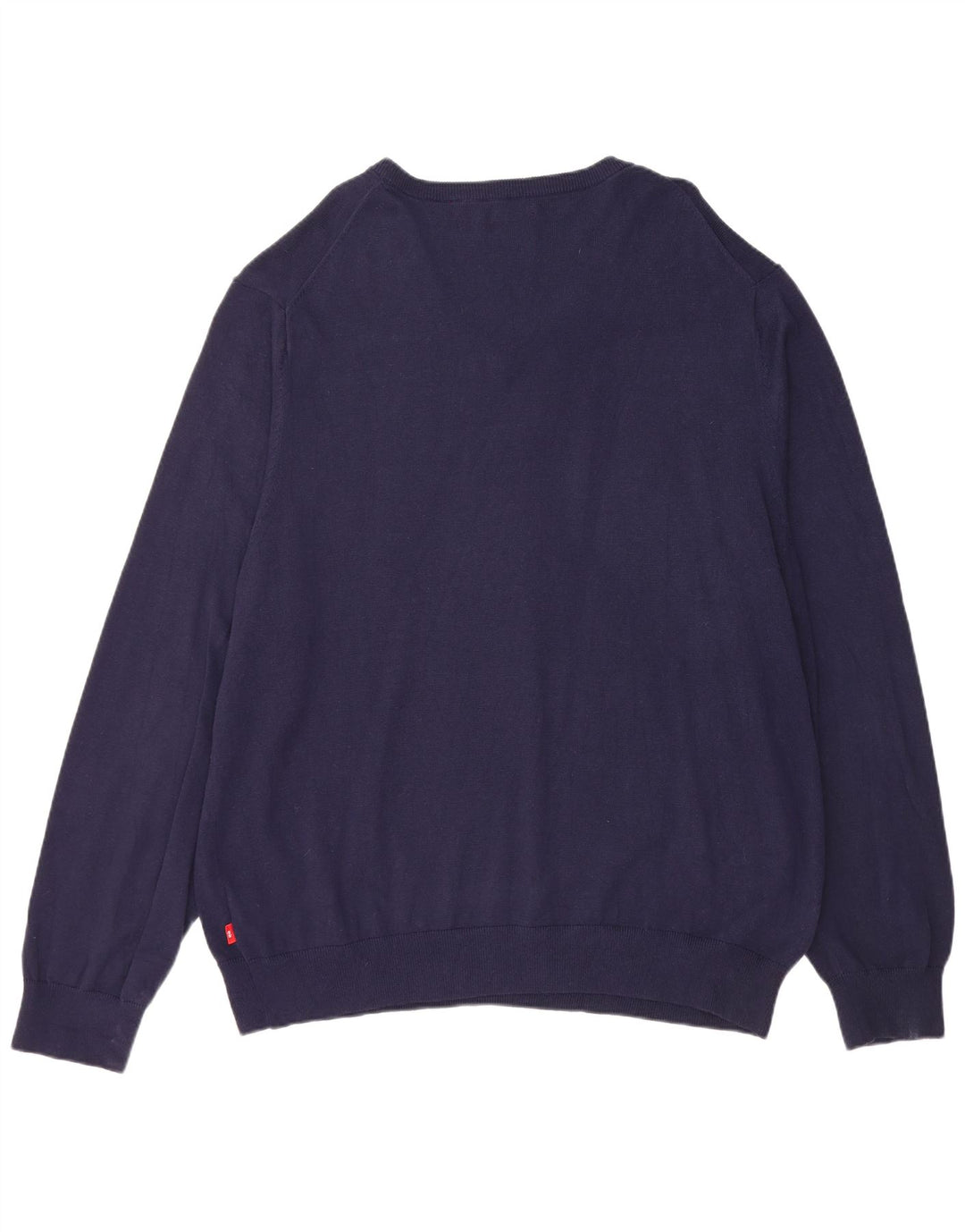 Maglione da uomo con scollo a V IZOD 2XL cotone blu navy