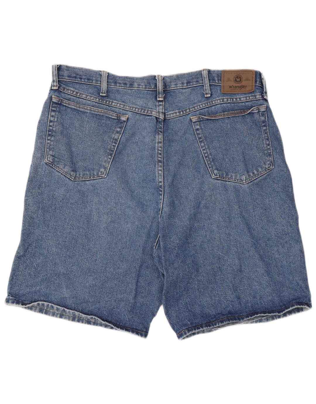 Pantaloncini di jeans da uomo WRANGLER W38 XL cotone blu