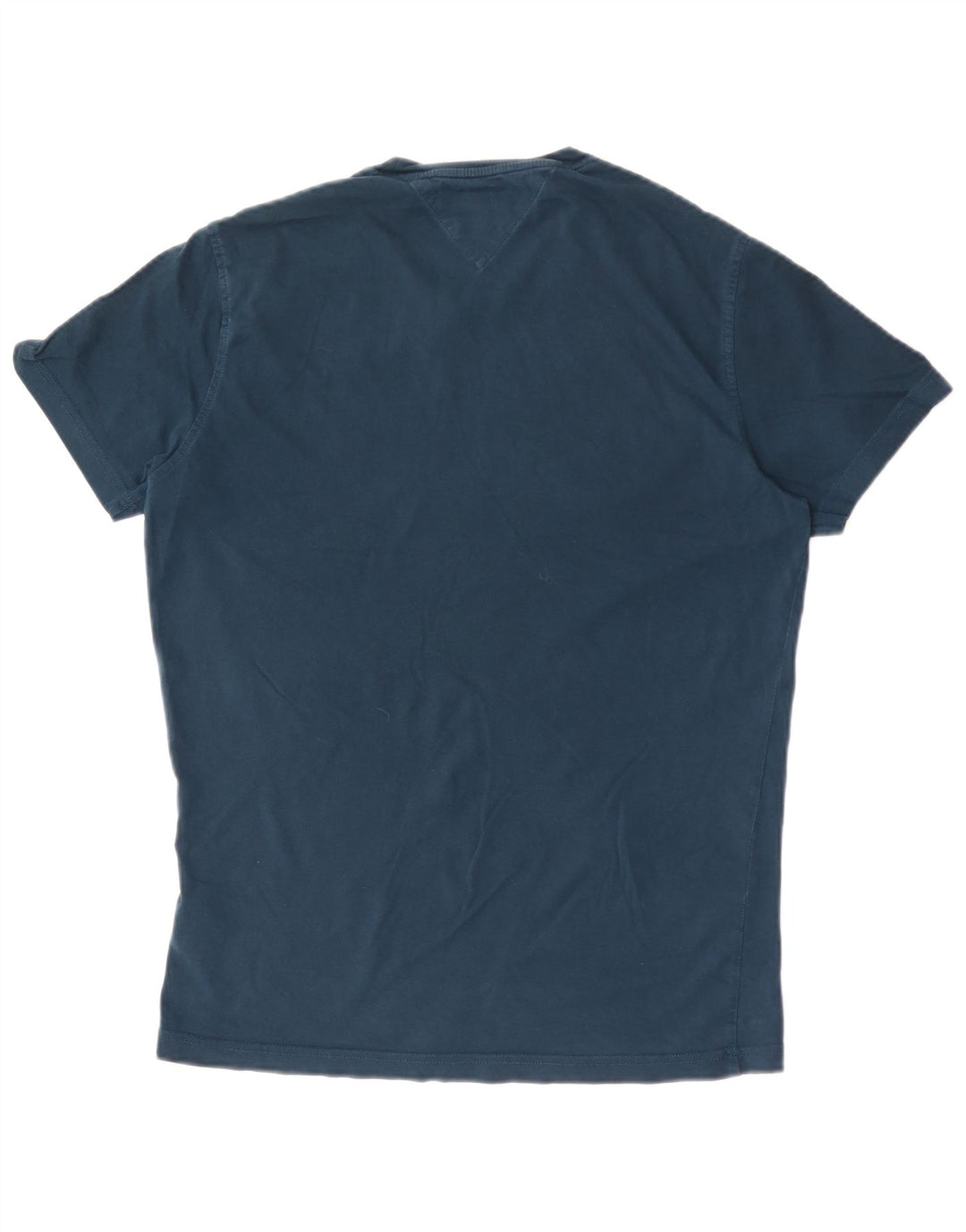 T-shirt da uomo Tommy Hilfiger Top in cotone blu navy medio
