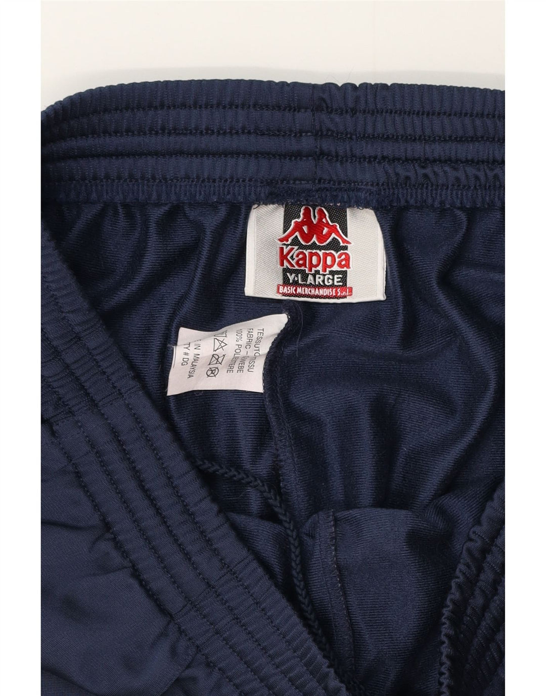 Pantaloni Tuta Bambino Kappa 13-14 Anni Large Blu Navy Poliestere