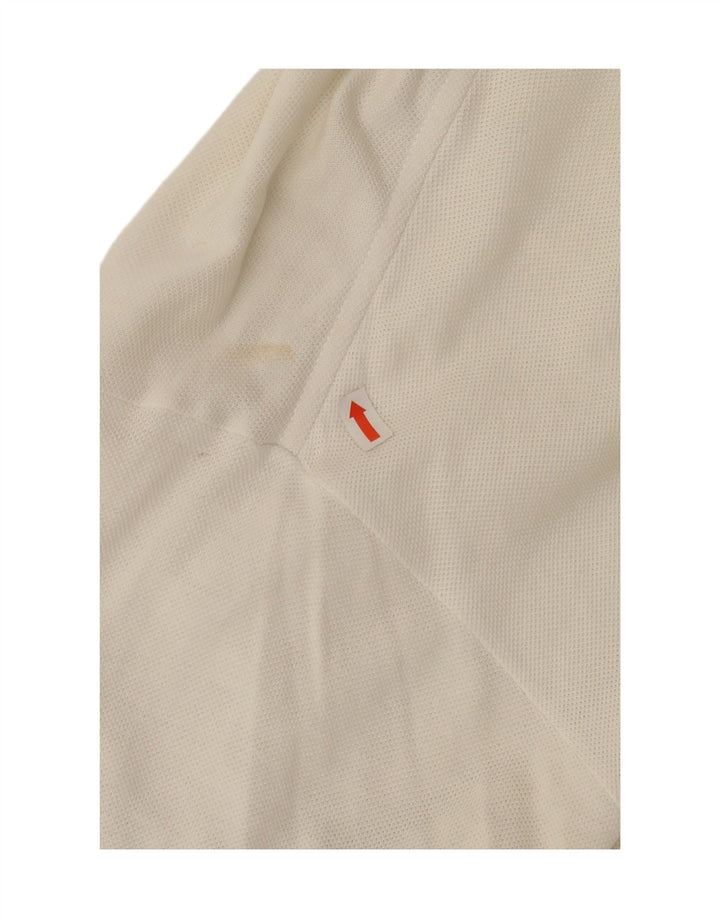 LACOSTE Mens Polo Shirt Size 6 XL White Vintage Lacoste and Second-Hand Lacoste from Messina Hembry 