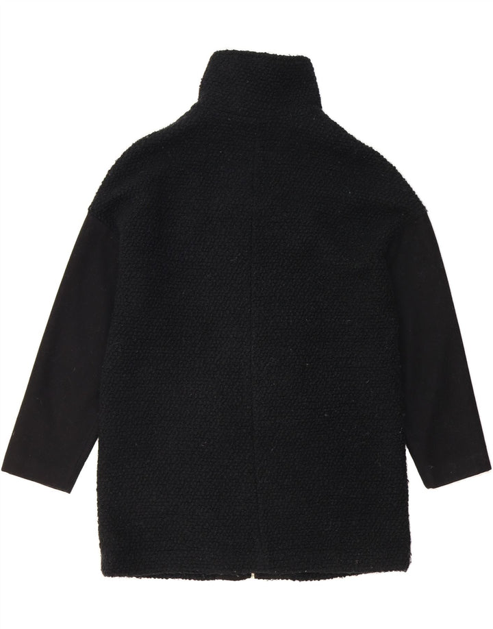 MICHAEL KORS Womens Overcoat UK 14 Medium Black Wool Vintage Michael Kors and Second-Hand Michael Kors from Messina Hembry 