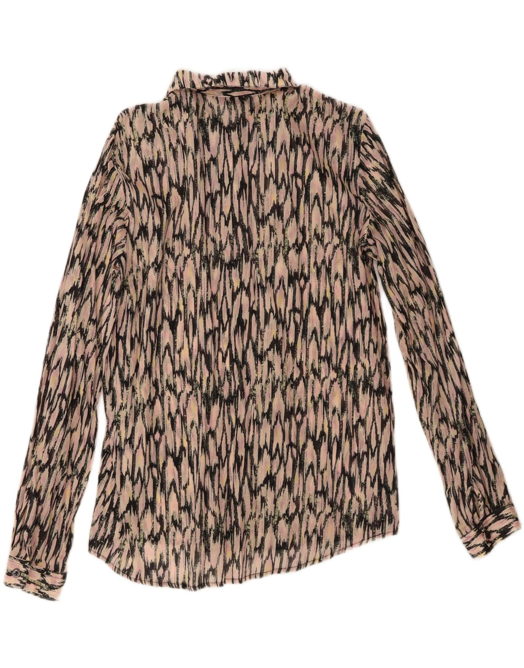 Camicetta da donna con motivo astratto Scotch & Soda UK 14 Rosa medio