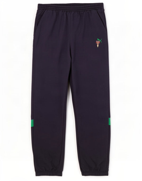 Pantaloni da tuta da uomo Puma Joggers Large Blu Navy Colourblock Nylon