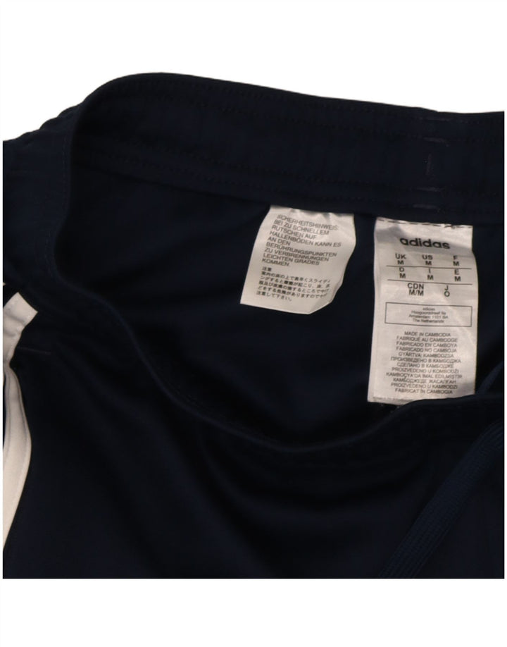 Pantaloni da tuta Adidas Aeroready da uomo medio poliestere blu navy