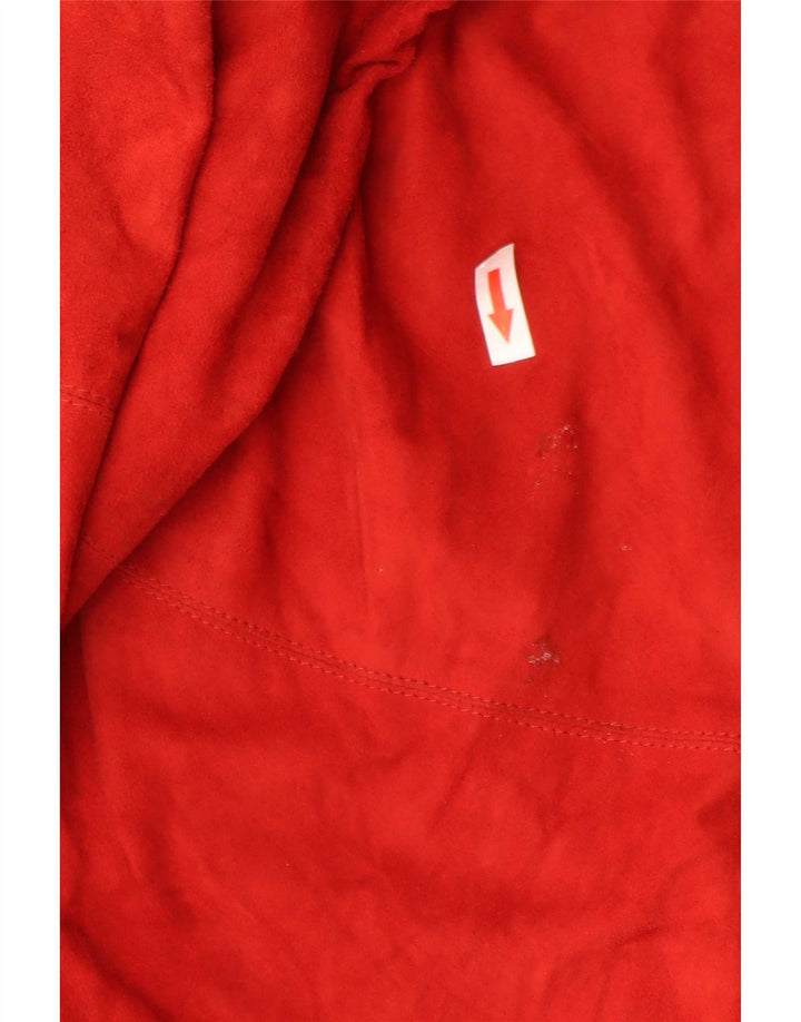 Camicia Donna Conbipel in Camoscio IT 44 Medio Rosso Pelle