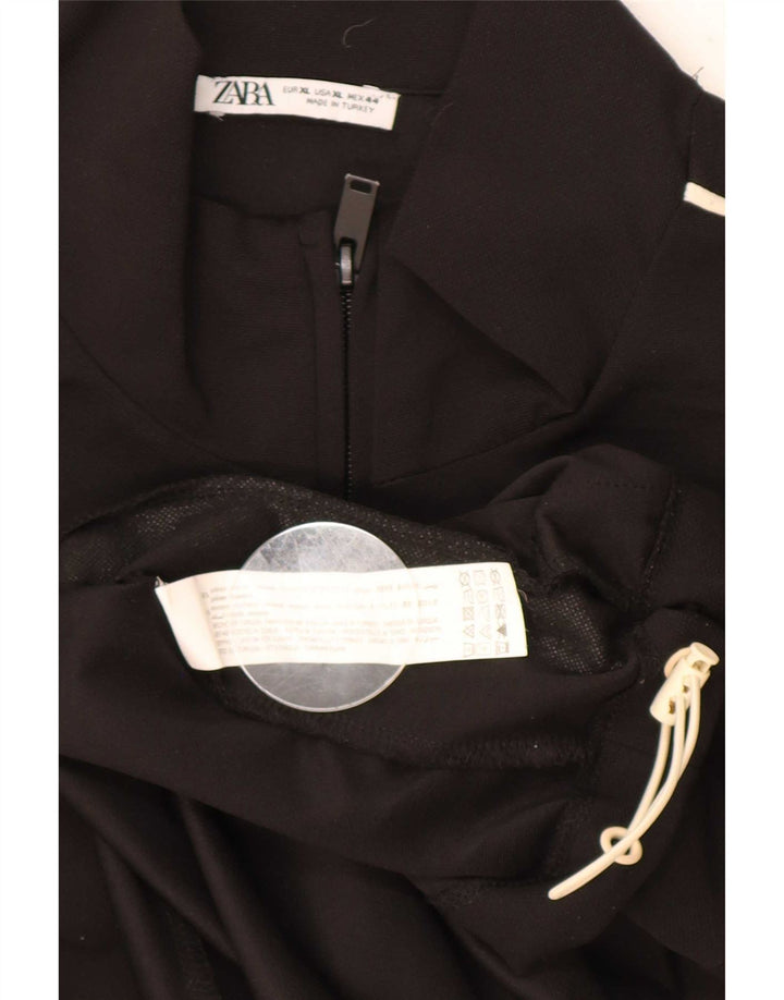 Giacca da ginnastica da uomo Zara XL nera in poliestere