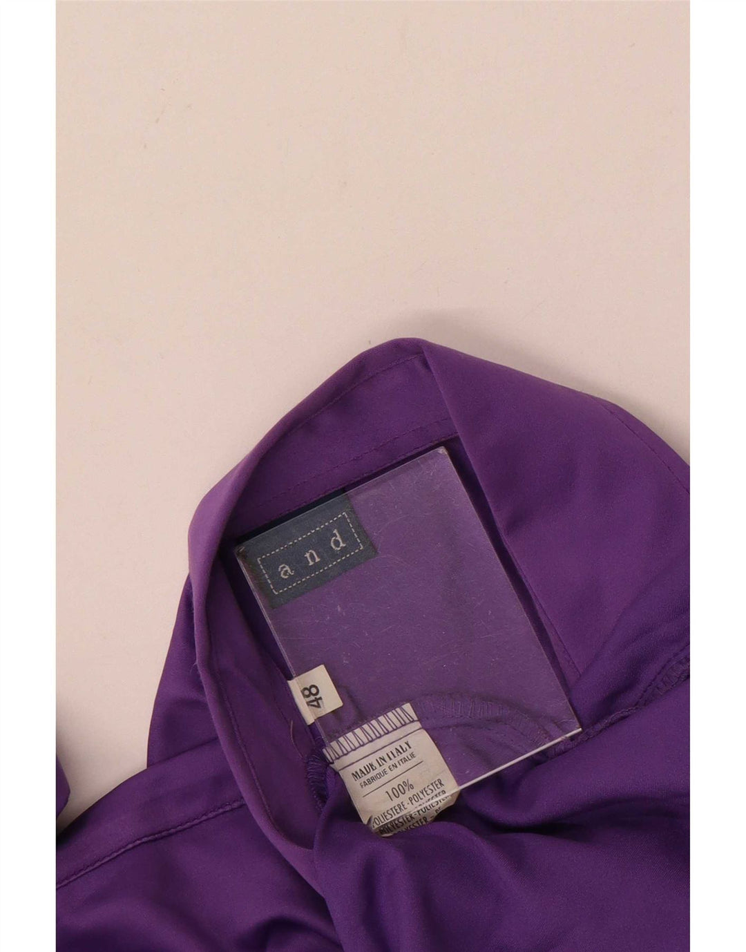 E Camicetta Camicia Da Donna IT 48 XL Viola Poliestere