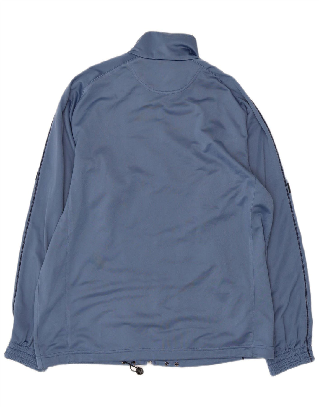 LOTTO Giacca da tuta da uomo, grande, in poliestere color block blu