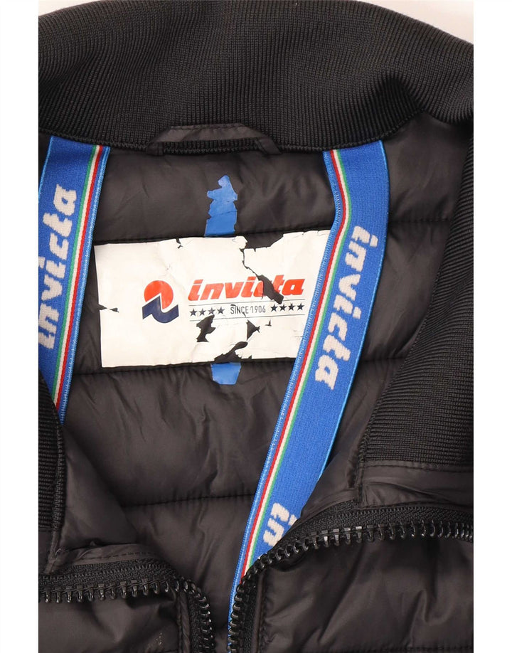 Giacca imbottita da uomo Invicta UK 40 Large nera in poliammide