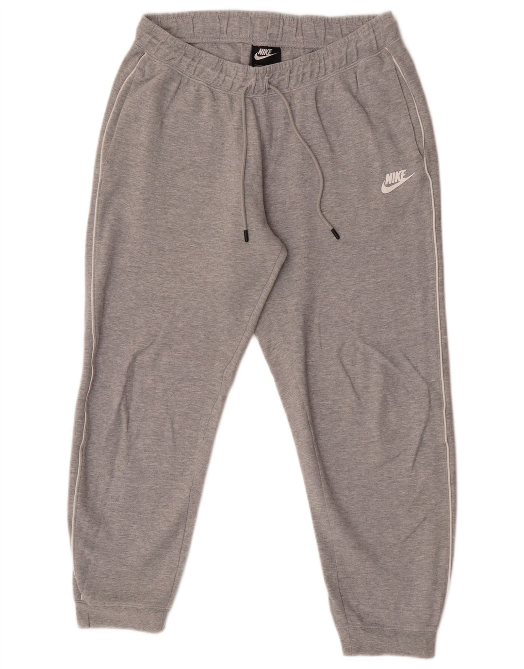 Pantaloni da tuta da uomo Nike Joggers in cotone chiazzato grigio medio