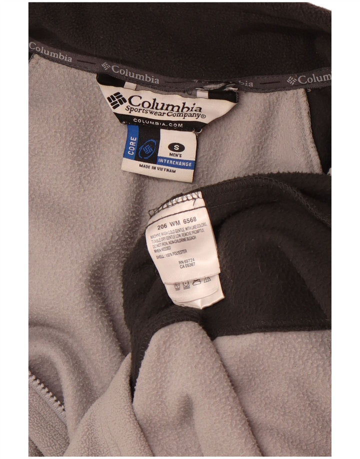 Giacca in pile Interchange da uomo Columbia UK 36 Small Poliestere grigio
