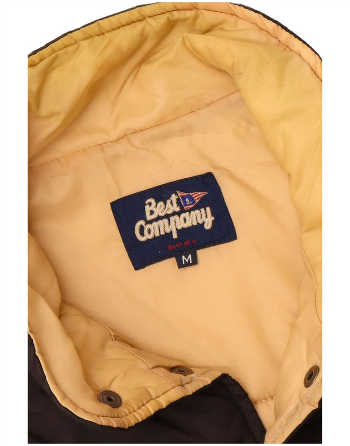 Gilet imbottito da uomo Best Company UK 38 medio nero