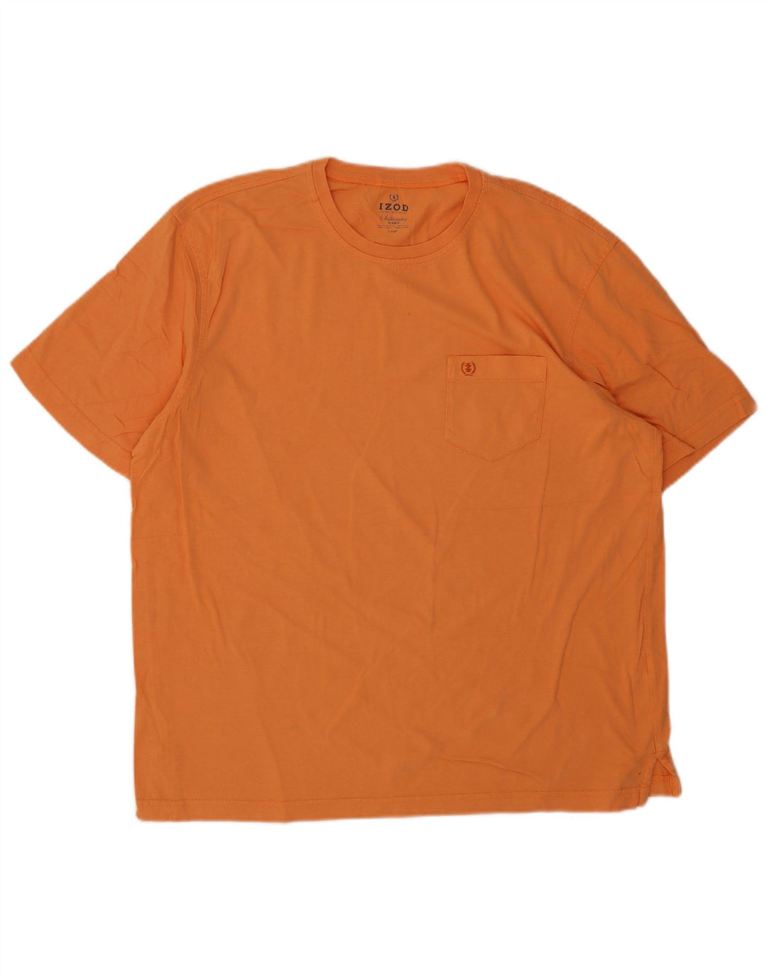 T-shirt da uomo Izod Top Large in cotone arancione