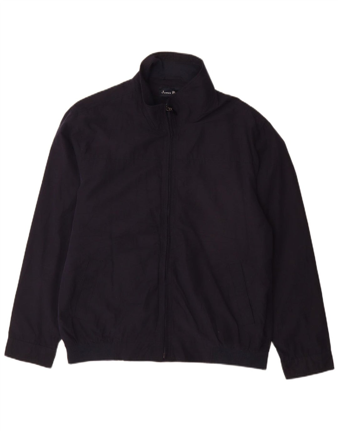 JAMES PRINGLE Giubbotto bomber da uomo UK 38 Medio poliestere blu navy