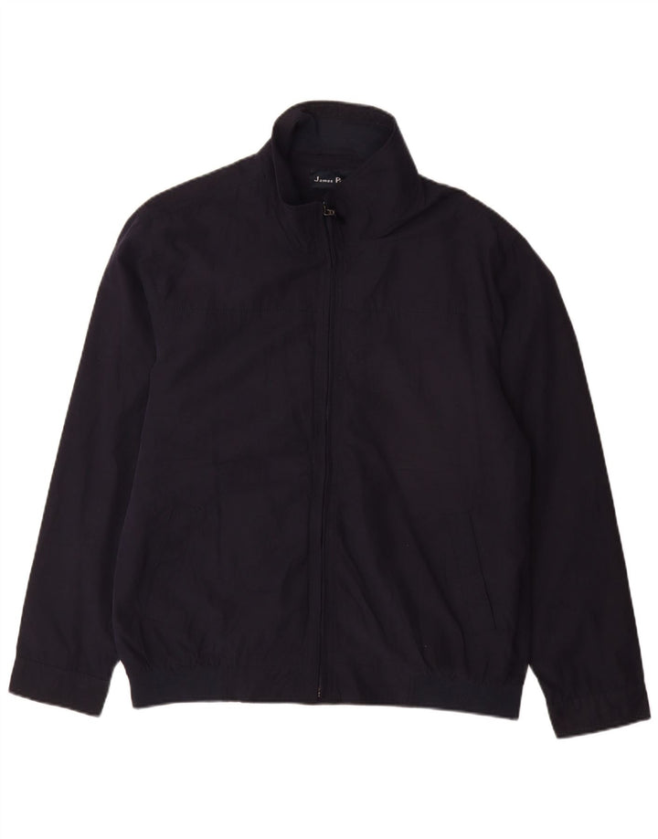 JAMES PRINGLE Giubbotto bomber da uomo UK 38 Medio poliestere blu navy