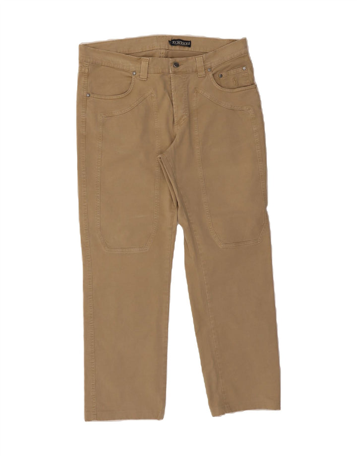 JECKERSON Mens Straight Jeans W38 L29 Beige Cotton Vintage Jeckerson and Second-Hand Jeckerson from Messina Hembry 