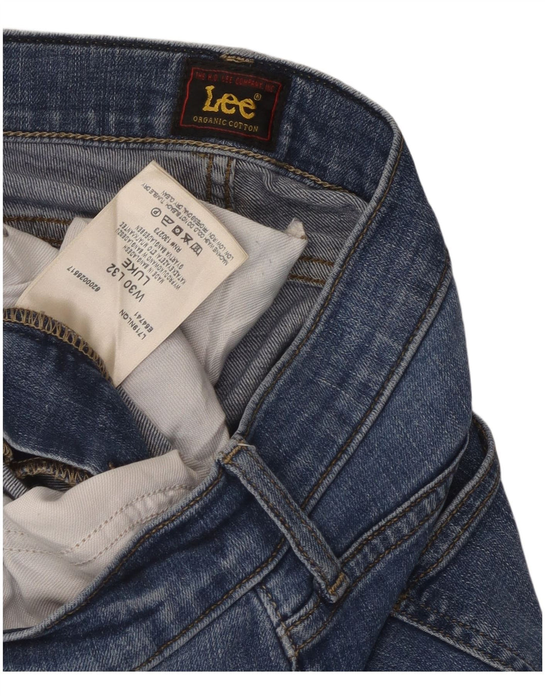 Jeans Lee Luke Slim da uomo W30 L32 in cotone blu