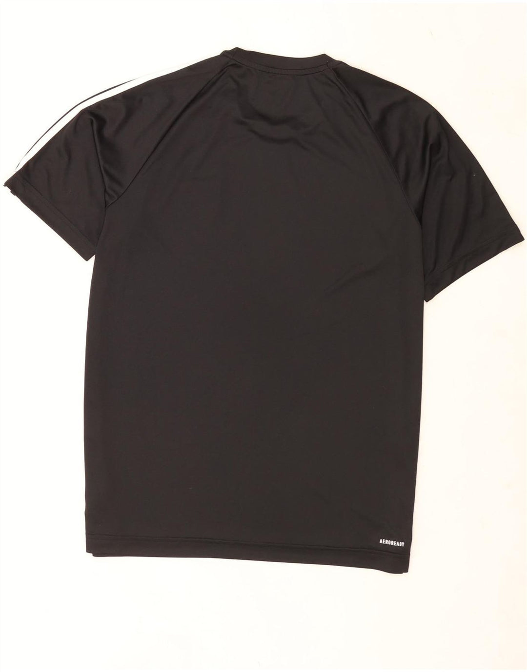 Maglietta Adidas Aeroready da uomo, grande, in poliestere nero