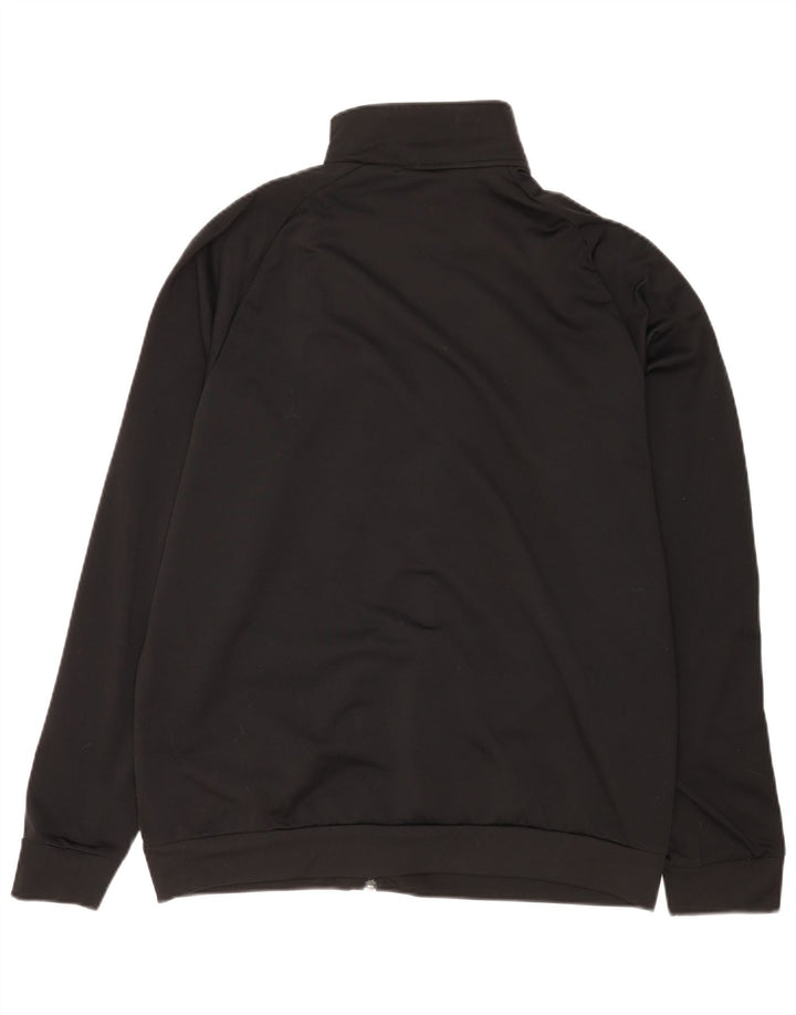 Giacca da ginnastica da uomo Adidas XL nera in poliestere