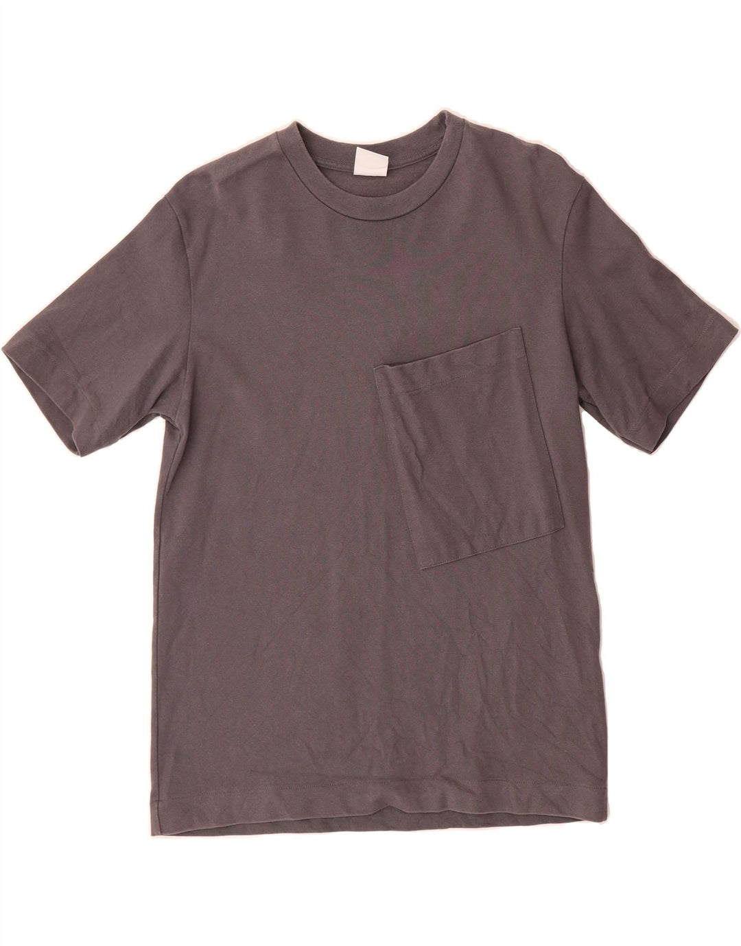 ZARA Mens T-Shirt Top Medium Grey Cotton Vintage Zara and Second-Hand Zara from Messina Hembry 