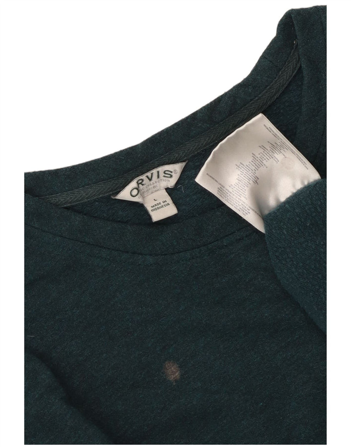 Felpa da uomo Orvis Maglione grande verde modal