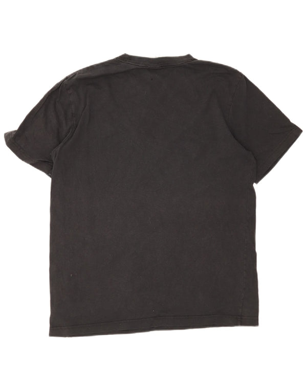 T-shirt grafica da uomo Nike Top in cotone nero medio
