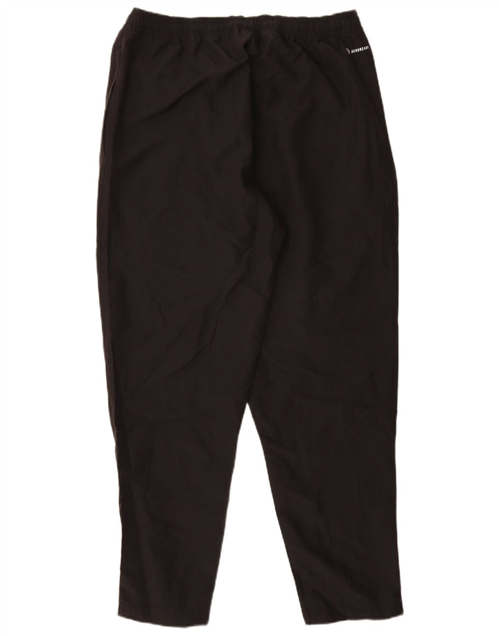 Pantaloni da tuta Adidas Aeroready da uomo grandi in poliestere nero
