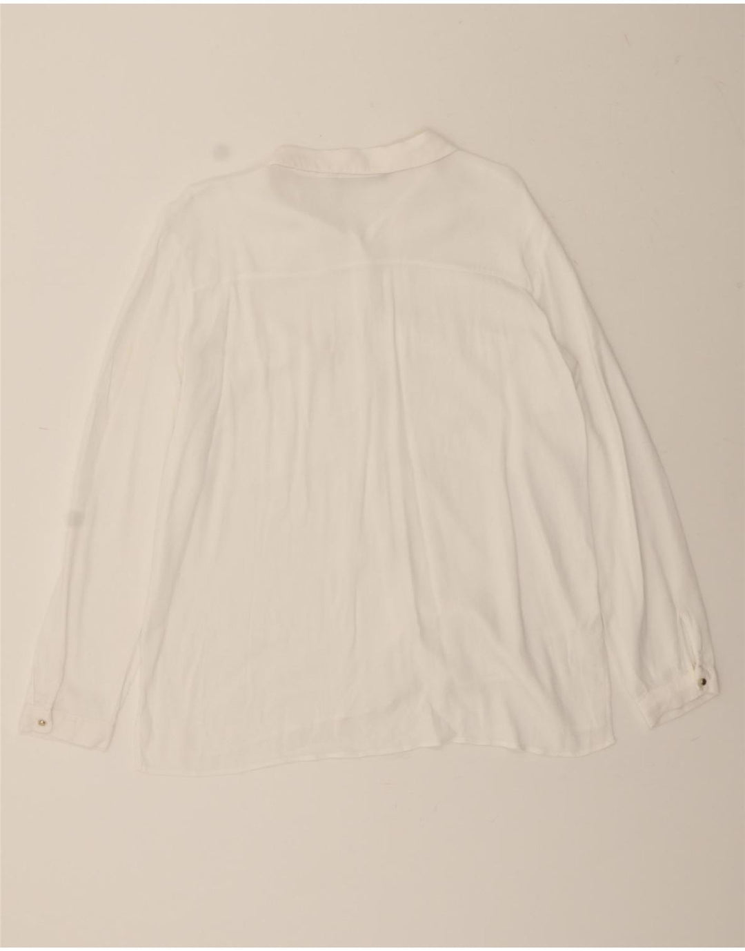 ZARA Womens Shirt UK 18 XL White Vintage Zara and Second-Hand Zara from Messina Hembry 